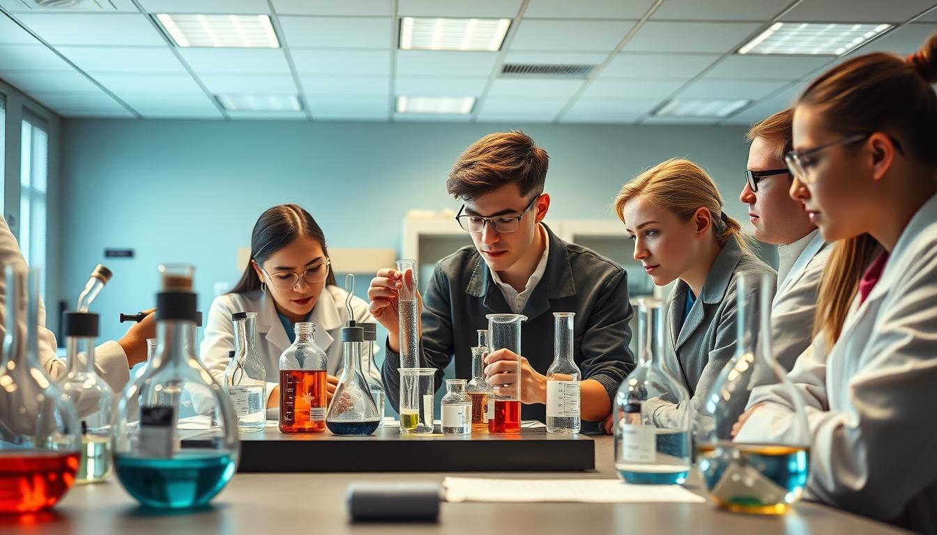 Student preparing for exams with study materials